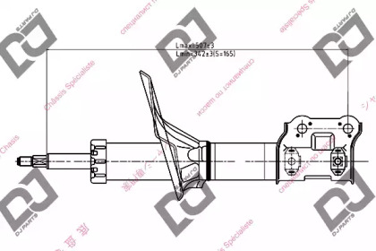 Амортизатор DJ PARTS DS1283GS